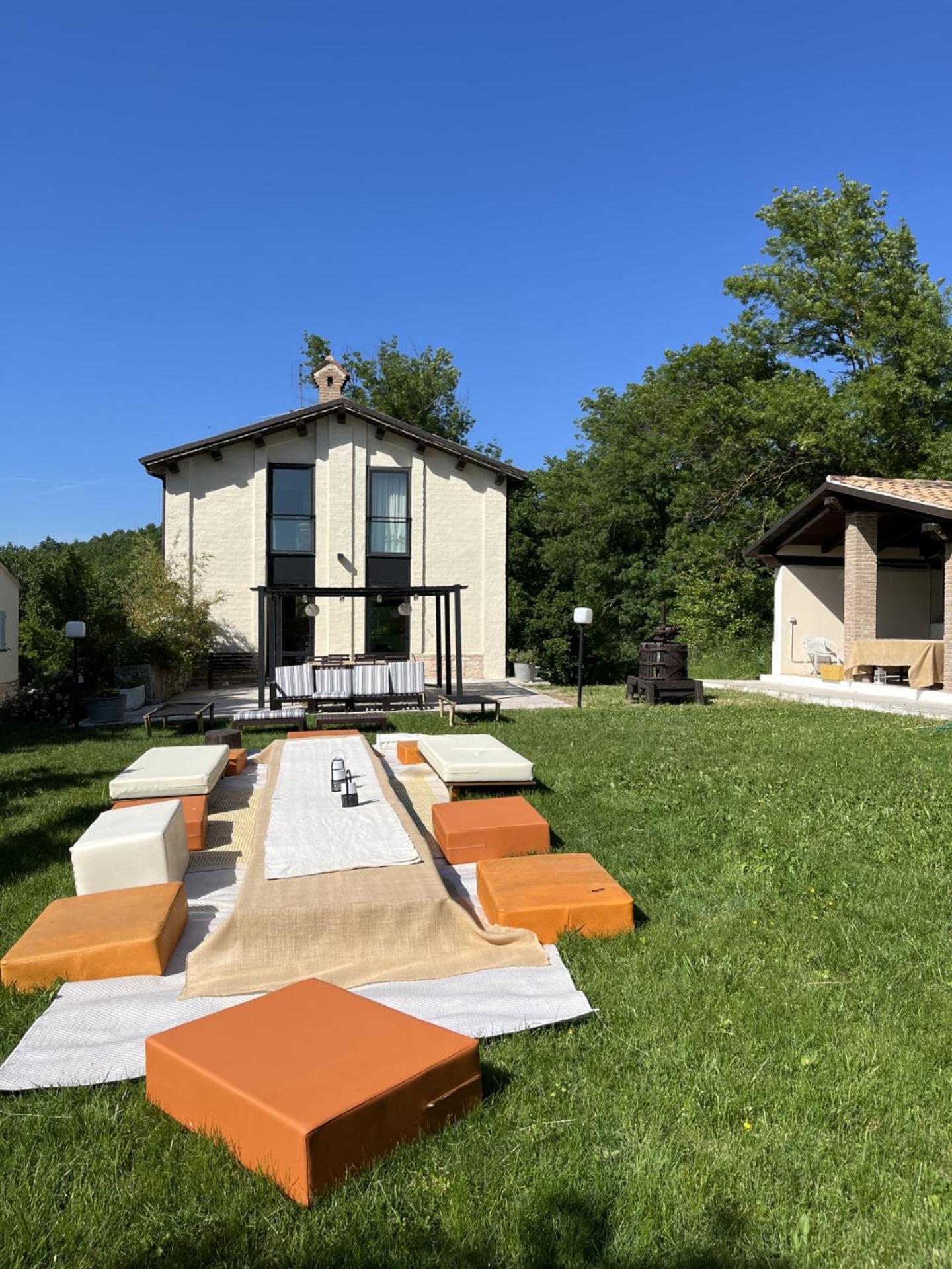 Agriturismo Il Fienile Di Ca Battista Apartment Cagli Luaran gambar