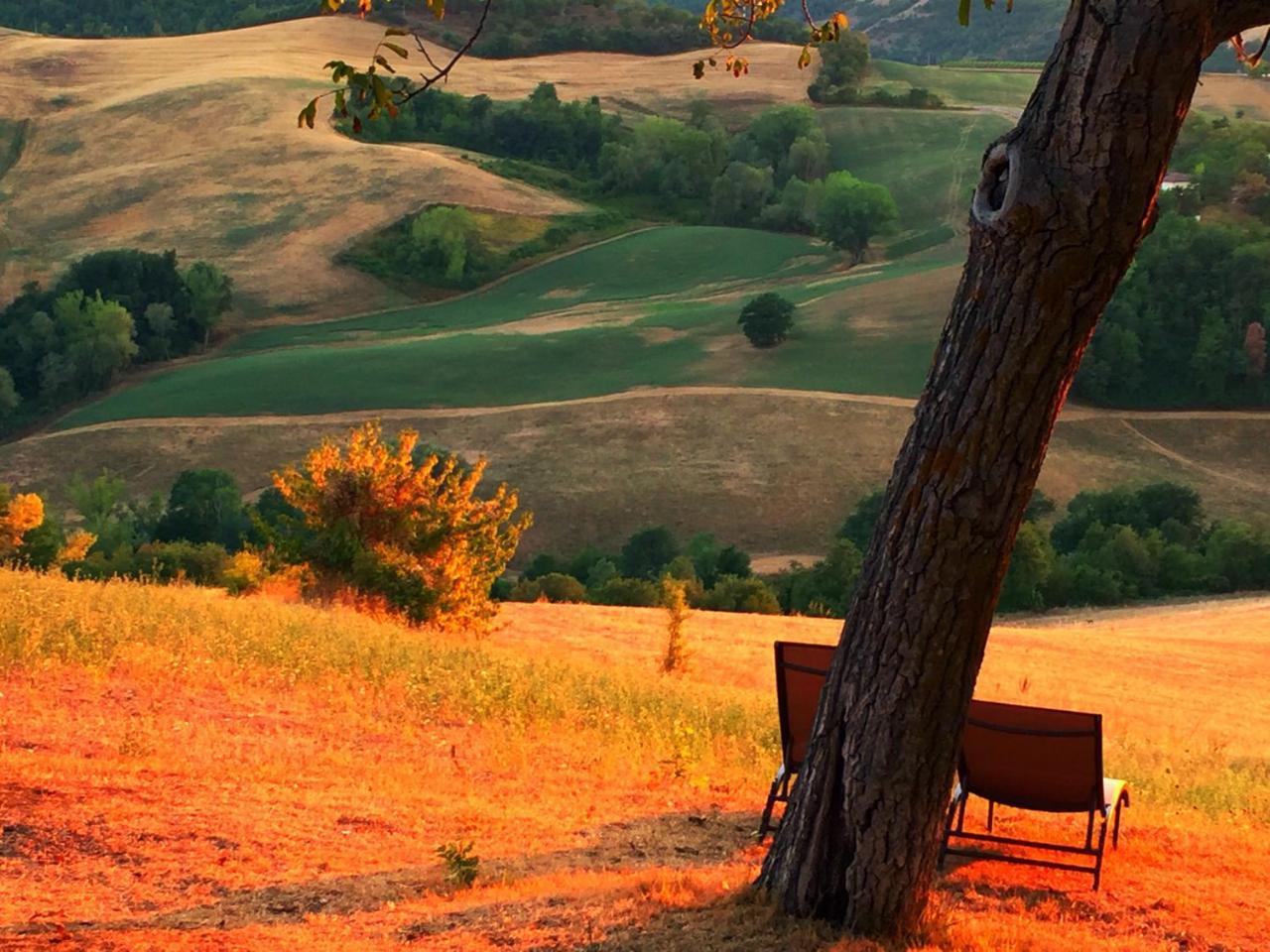 Agriturismo Il Fienile Di Ca Battista Apartment Cagli Luaran gambar