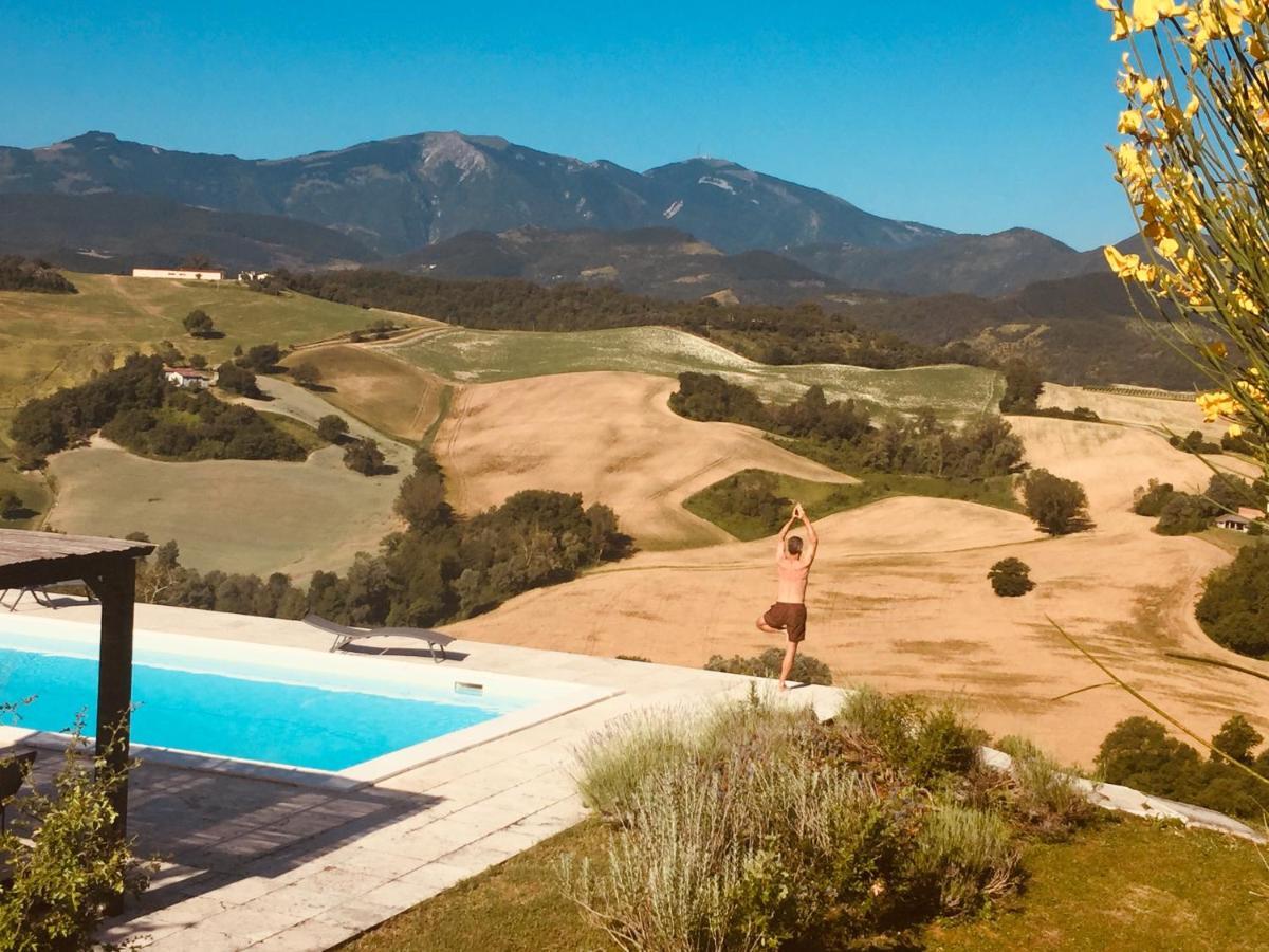 Agriturismo Il Fienile Di Ca Battista Apartment Cagli Luaran gambar